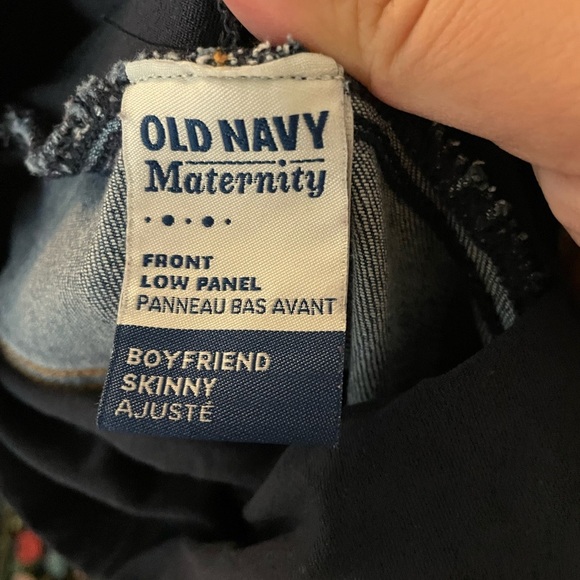 Old Navy maternity front low panel boyfriend skinny size XL - Picture 4 of 4